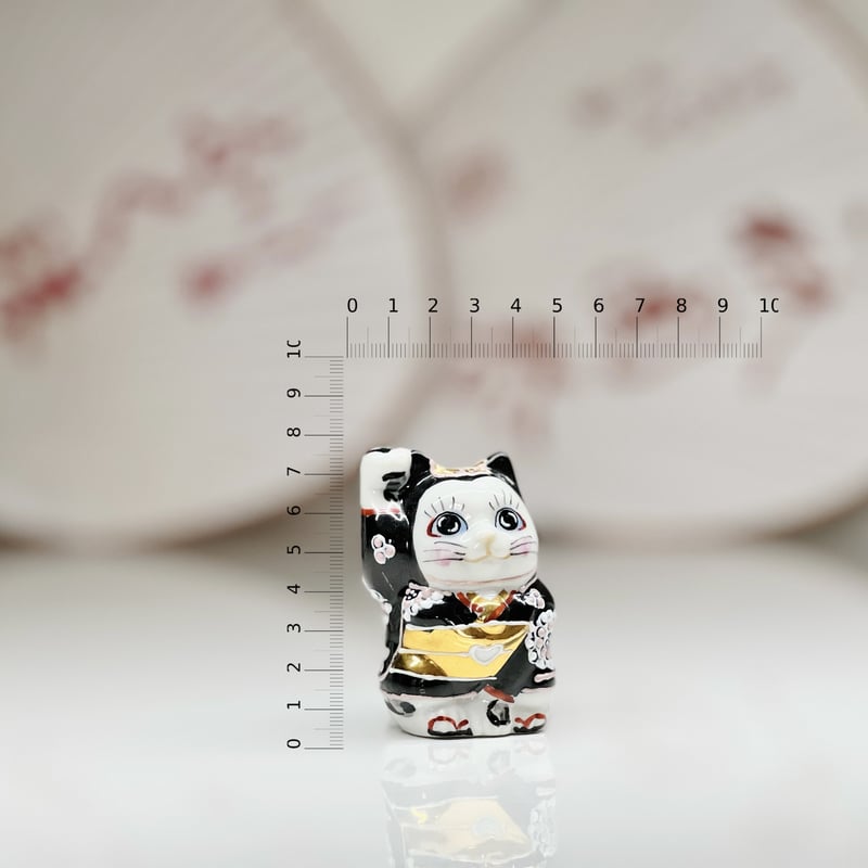 MIYABI（雅-みやび-）招き猫／まねきねこ 京都 舞妓 着物 | ラヴリエスト