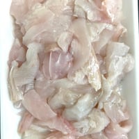 🐟刺身用　国産天然ヒラメ切り落とし