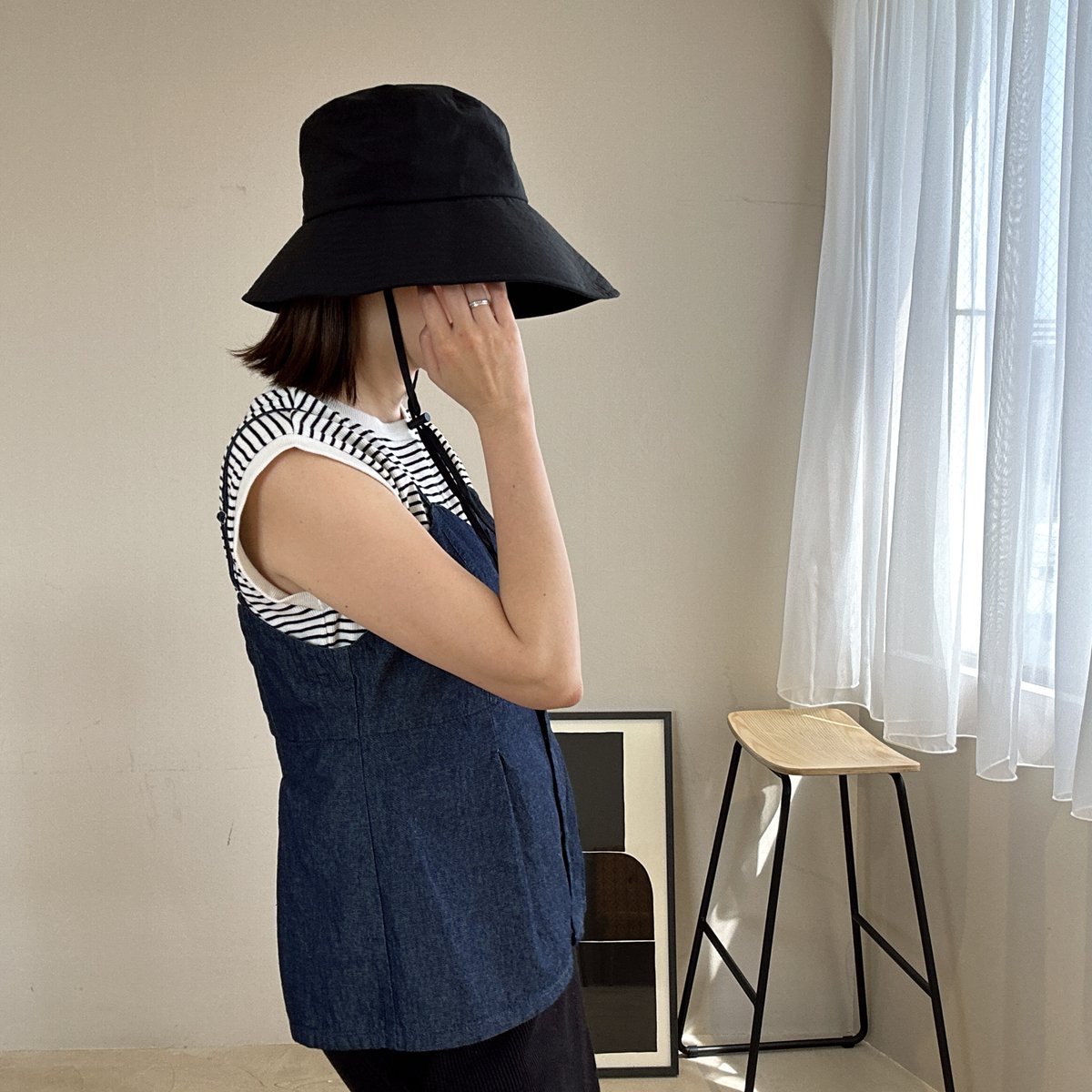 前後2wayツバ広UVハットC | CHEELM / チェルム - 公式オンラインショップ -