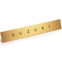 表札を出したくない人の表札「 TAKAHASHI 」 ( 高橋 ) 本物の真鍮で