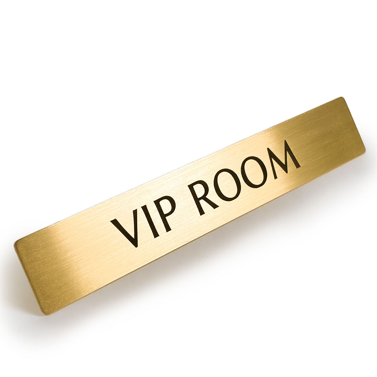 真鍮 ドア サインプレート 「 VIP ROOM 」 | BLACK BOX BUZZ