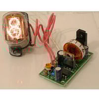 6桁表示・ニキシー管時計キット（HVPS付属） | BLACK BOX BUZZ