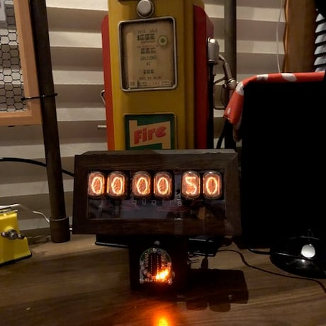 【スペシャルプライス！キャンペーン】　IN-12Aを広めたい！IN-12A ニキシー管時計キット（6桁時計） 全部入り！