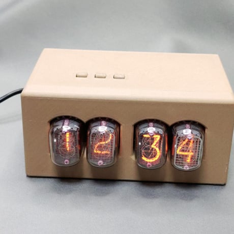 【スペシャルプライス！キャンペーン】　IN-12Aを広めたい！IN-12A ニキシー管時計キット（6桁時計） 全部入り！