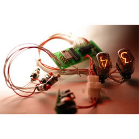 2桁表示・ニキシー管時計キット（Ver.3.0）