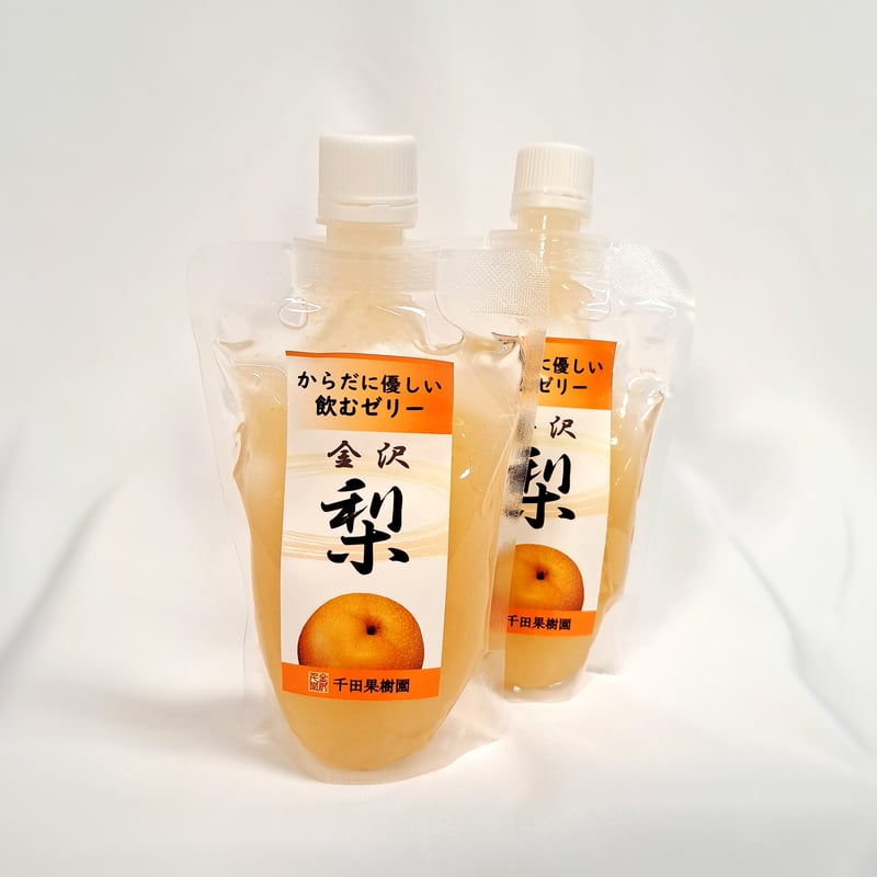 からだに優しい飲むゼリー 金沢梨 4本セット ひゃくまんさん箱 | 千田