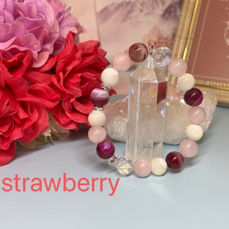 【子宝・健康・長寿・癒し】MR89 ピンクモスアゲートタワー⭐️ピンクジオード 超レア！ピンクトパーズ 0.4g 原石 TZ431 鉱物 パワーストーン