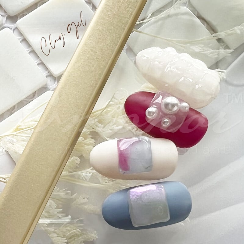 カラー粘土ジェル 全10色 | ネイルチップ専門店 ネイルマップ