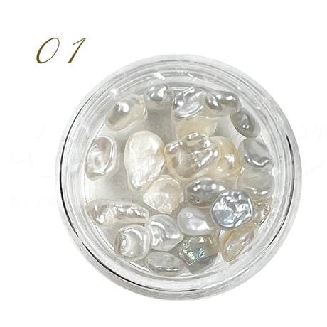 穴なし 淡水パール 全2種