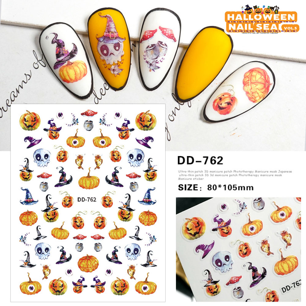ハロウィン ネイルシール vol.5 全7種 DD-761～DD-767 | ネイルチップ