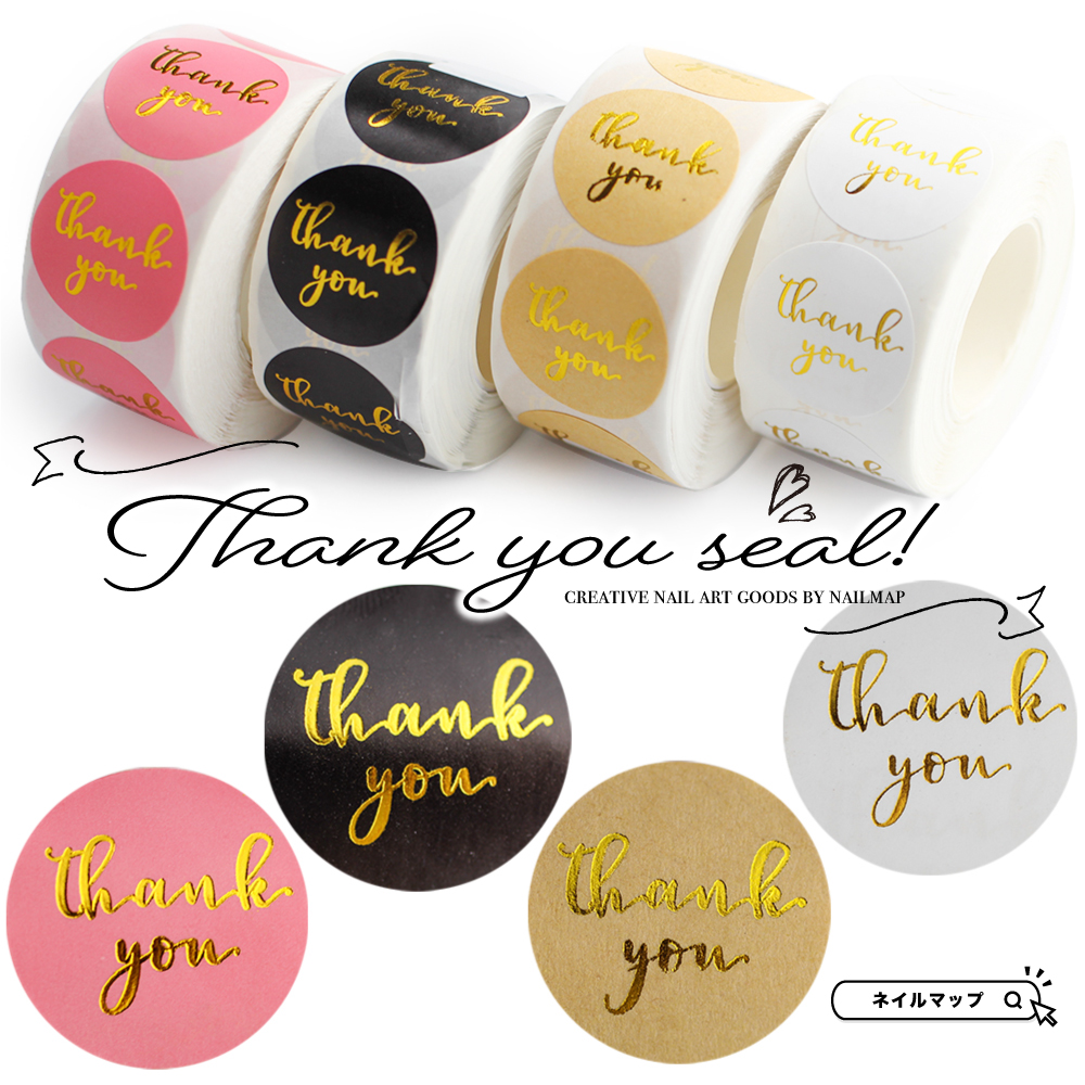 確認用499円　クリアー透明ゴールド　サンキューシール 確認用499円 クリアー透明ゴールド サンキューシール 確認用499円