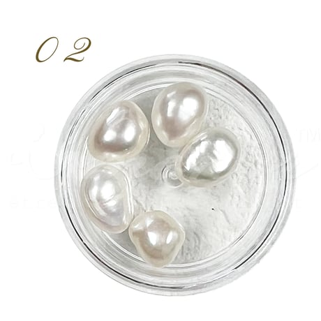 穴なし 淡水パール 全2種