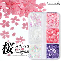 桜ホログラム ６色セット