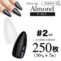 アーモンド2番のみ/250枚セット