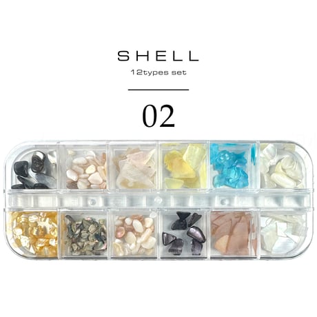 シェル12種セット BOX入り 全６種