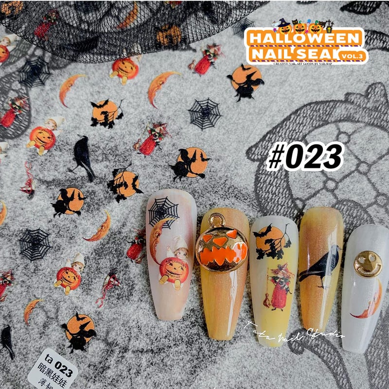 ハロウィン ネイルシール vol.3 全2種 #023 #024 | ネイルチップ専門店