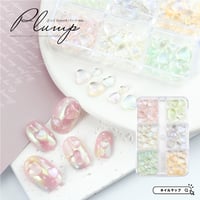 plumpハートパーツmix ６色セット