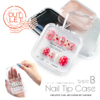 ★アウトレット★ ネイルチップケース Bタイプ 全5色