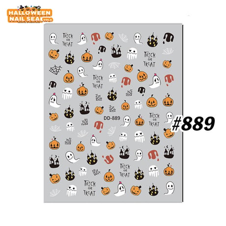 ハロウィン ネイルシール vol.6 全5種 DD885～DD889