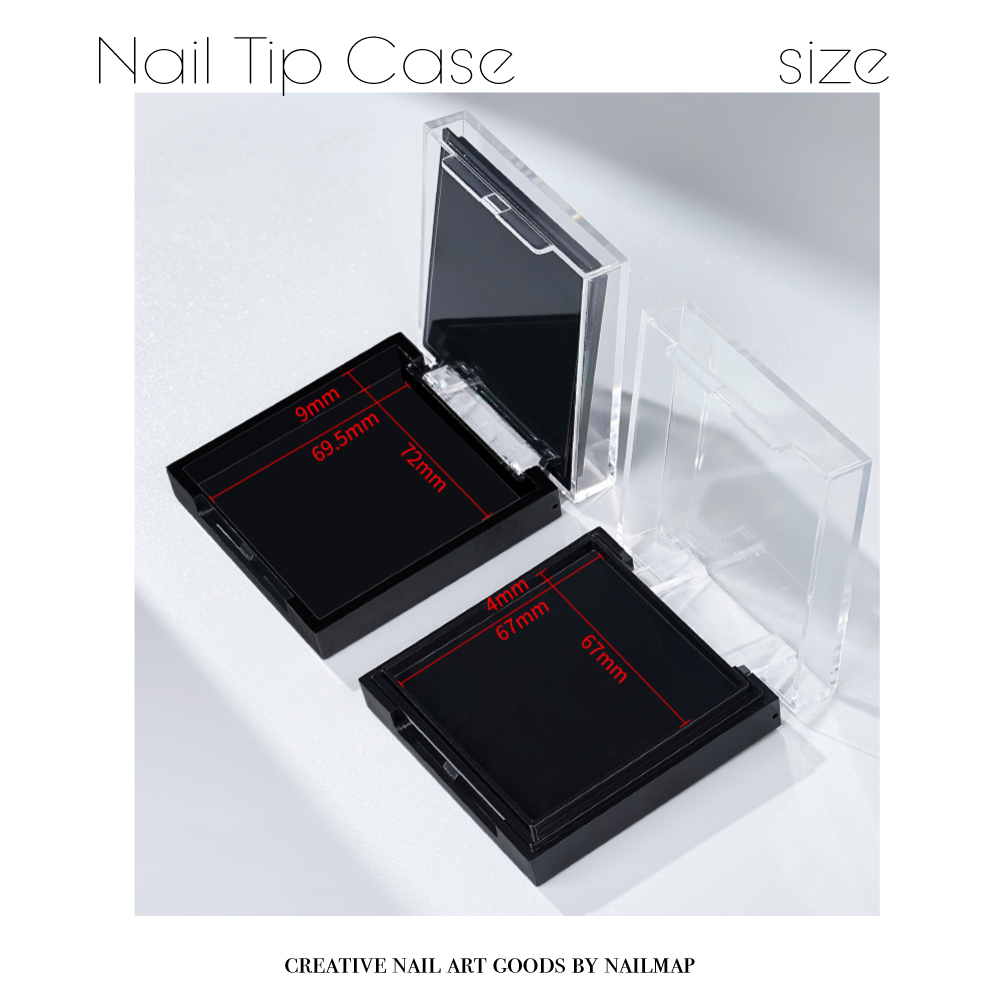 ネイルチップケース2段式 Cタイプ 全3色 | ネイルチップ専門店