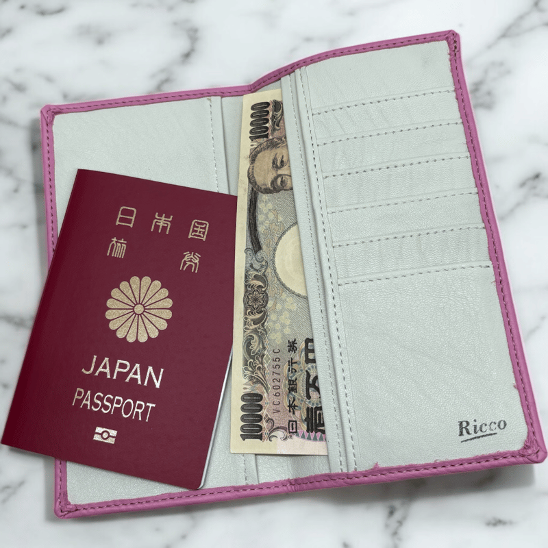 二つ折り長財布 | Ricco leather