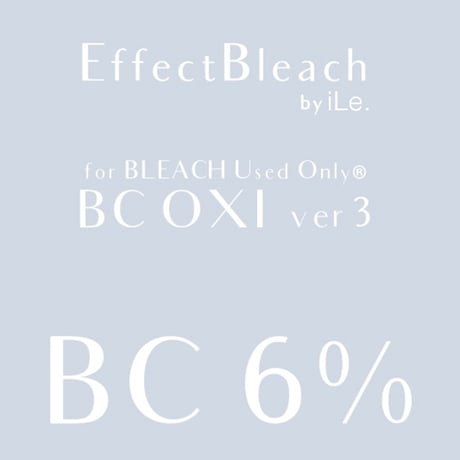 ※12本セット※　BC OXI 6% 1000ml ver3