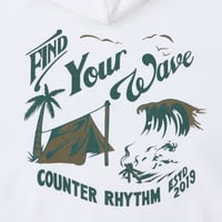 FIND YOUR WAVE  P/O PARAKA【PILE】  /   BLACK, WHITE, GRAY, NAVY