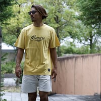 SUNRISE  S/S TEE   /   WHITE, BLACK, Lt BLUE, YELLOW