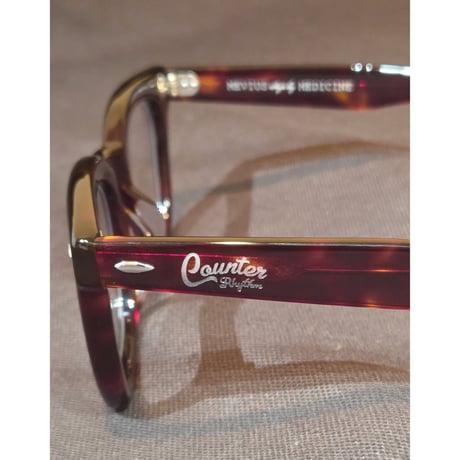 MEVIUS × COUNTER RHYTHM   BROOKLYN  / TURTLE SHELL(べっこう) 調光レンズ (限定5本)