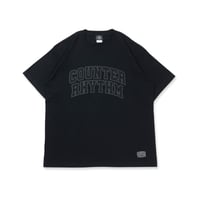 COLLEGE  S/S TEE   /   WHITE, BLACK,  GREEN