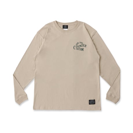 RIDE EAGLE  L/S TEE  /  WHITE, BLACK, BEIGE, INDIGO