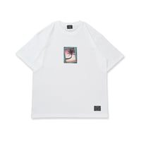 SUNSET BEACH S/S TEE   /   WHITE, BLACK
