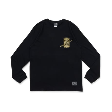 BEACH - BLACK, LT GREEN 【L/S TEE】