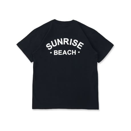 SUNRISE  POCKET S/S TEE   /   WHITE, BLACK, ARMY, INDIGO