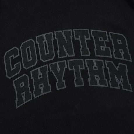 COLLEGE - WHITE, BLACK, GRAY  【L/S TEE】