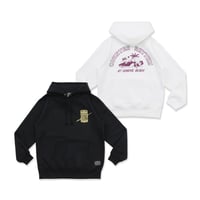BEACH - WHITE, BALCK  HOODIE【裏起毛】