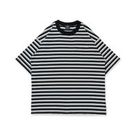 BORDER S/S POCKET TEE   /   BLACK BORDER