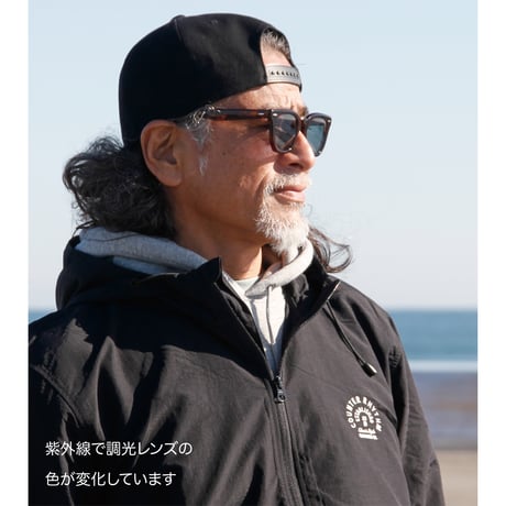 MEVIUS × COUNTER RHYTHM   BROOKLYN  / TURTLE SHELL(べっこう) 調光レンズ (限定5本)