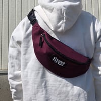 BELT BAG CR  EMB  /  BLACK, BURG, CAMO