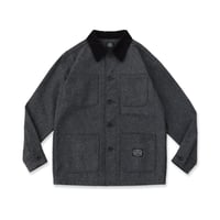 WOOL COVERALLS  /  D.GRAY