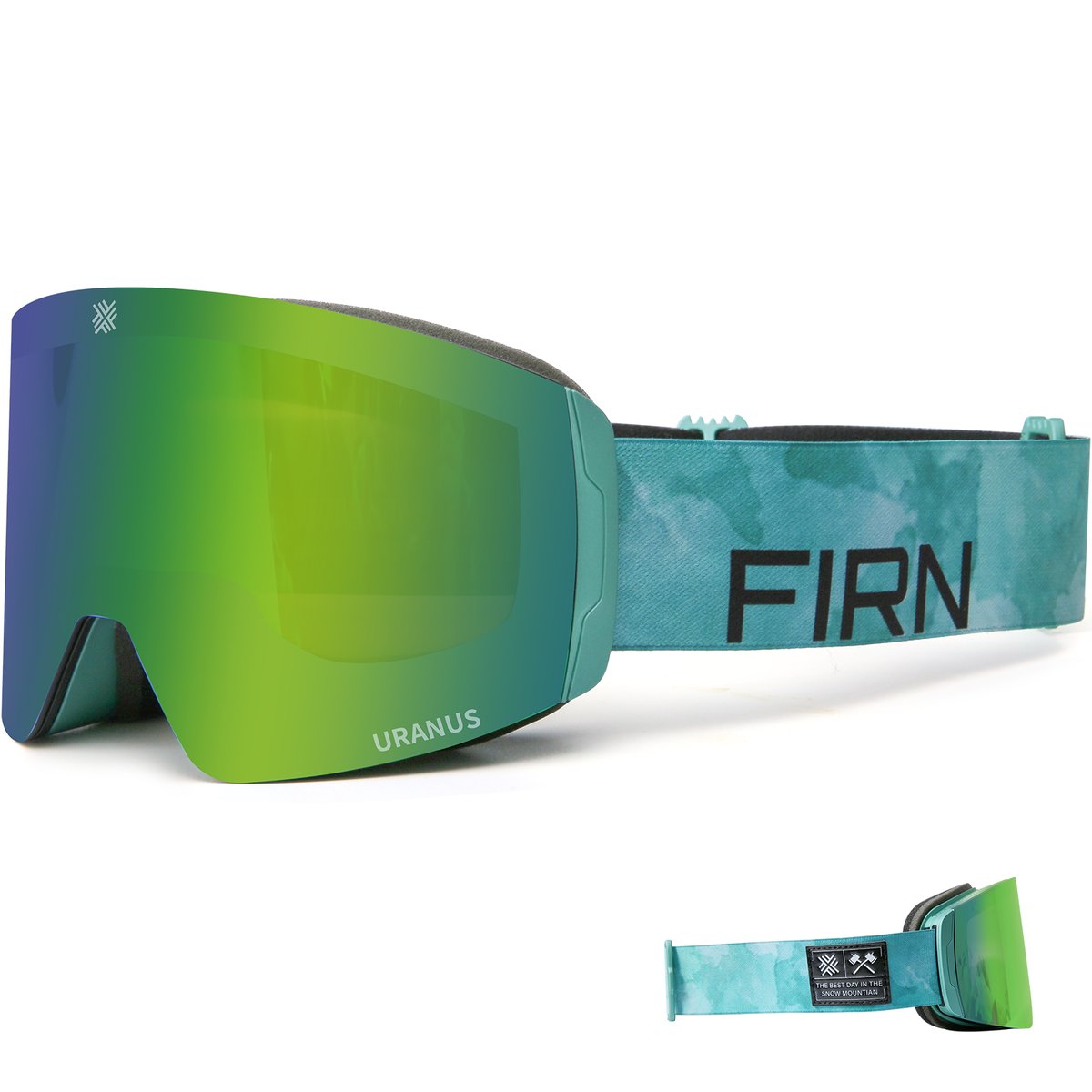 FIRN URANUS スノーゴーグル グリーン JP891001-GR | FIRN FIRN URANUS スノーゴーグル グリーン JP891001-GR | FIRN
