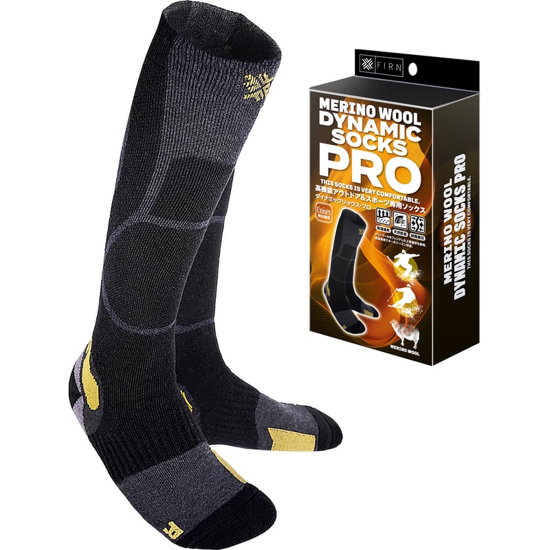 FIRN スノーボード ダイナミック ソックス プロ WL2503 | FIRN
