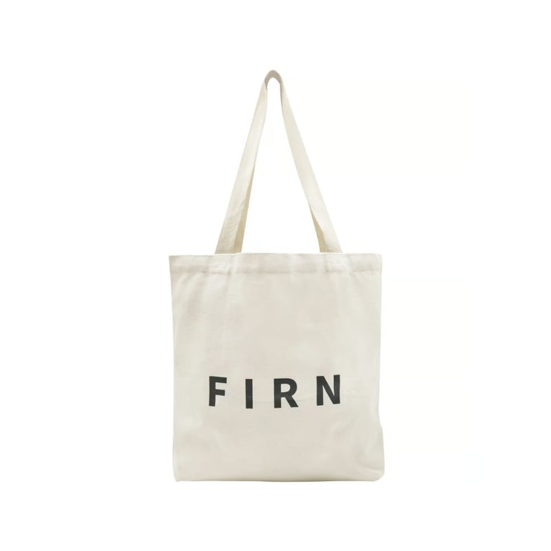 FIRN トートバッグ ベーシック ロゴ プリント ユニセックス