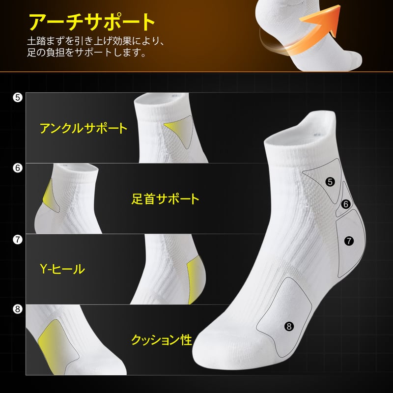 FIRN モーションソックス スポーツソックス B403301 | FIRN