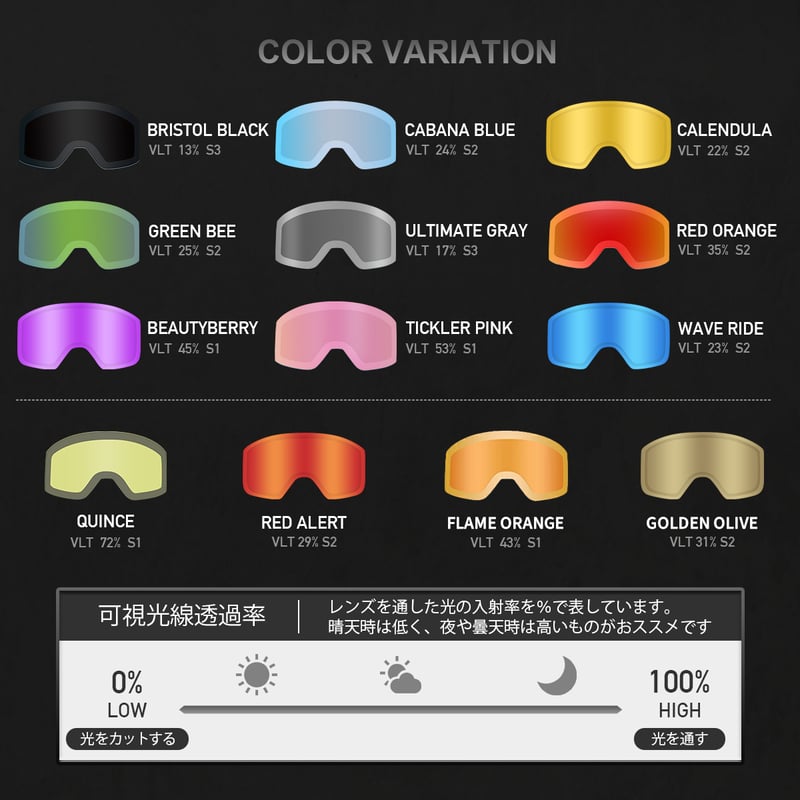 FIRN URANUS スノーゴーグル グリーン JP891001-GR | FIRN