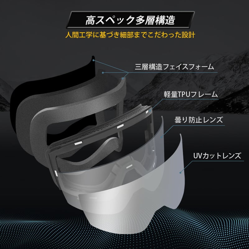 FIRN URANUS スノーゴーグル オレンジ JP891001-OR | FIRN FIRN URANUS スノーゴーグル オレンジ JP891001-OR | FIRN
