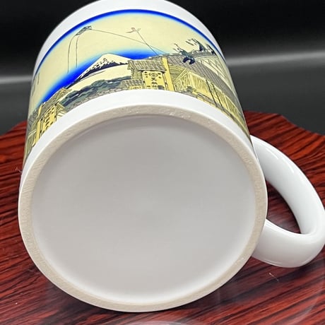 Hokusai Ukiyoe Mug —   北斎　江戸駿河町
