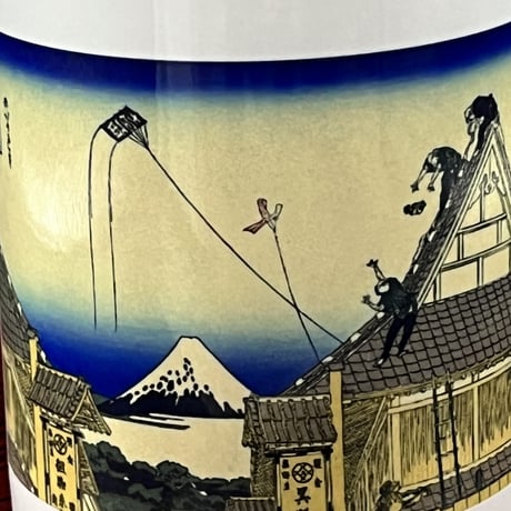Hokusai Ukiyoe Mug —   北斎　江戸駿河町