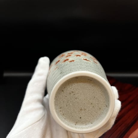 Tea cup for green tea  湯呑み( 紅葉)