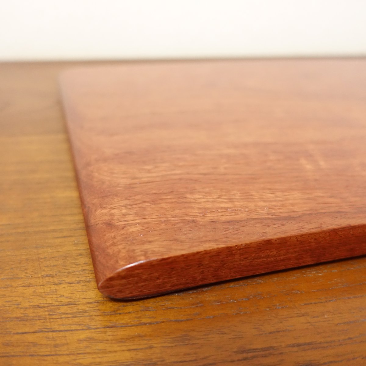 一点物】天然木 ブビンガのプレート 手仕事の一品 BB585 | 木の
